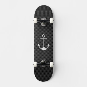 Kromankare på kolfibrer mini skateboard bräda 18,5 cm