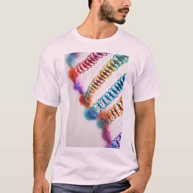 ’Kromatisk DNA: Manar monokrome Tee’ T Shirt (Framsida)