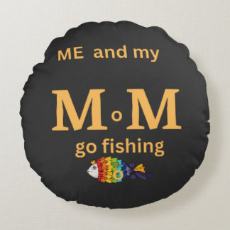 Kromatisk fångst rund kudde