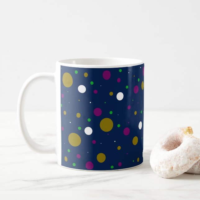 Kromatisk konfetti kaffemugg (Med munk)