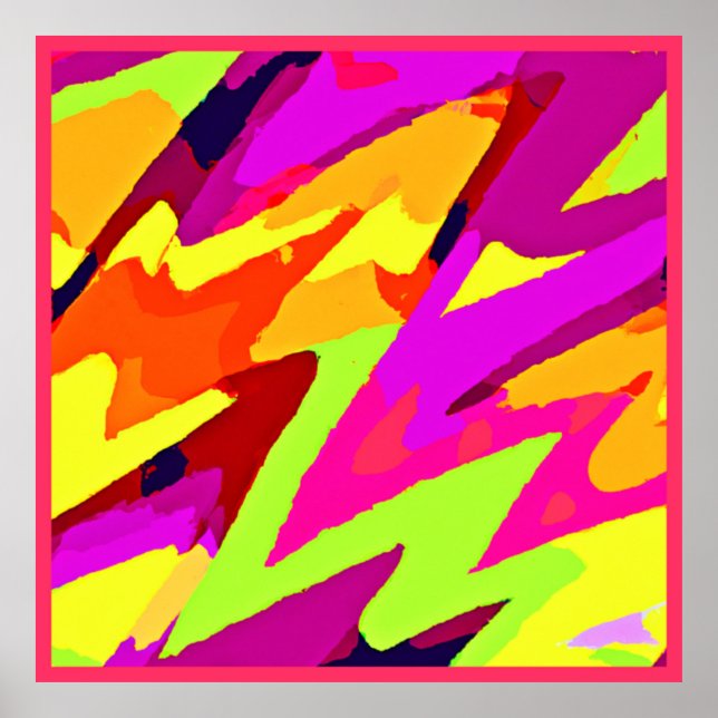 Kromatisk konstfusion poster (Framsidan)