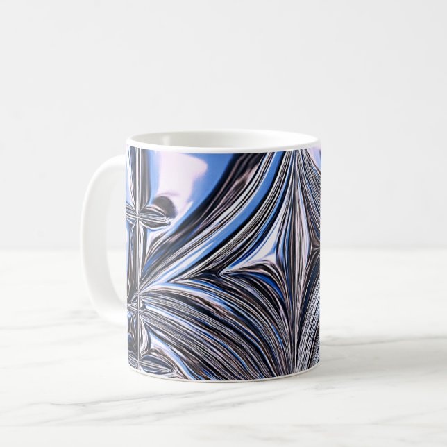 Kromatisk kromsymfoni kaffemugg (Framsida vänster)