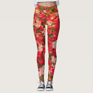 kromatisk magi av höstens LEGGINGS