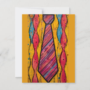 Kromatisk rytm slips anteckningskort