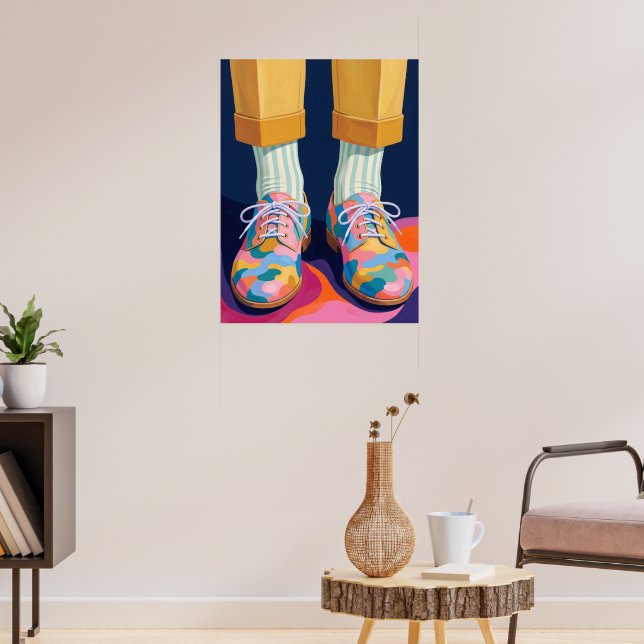 Kromatisk stegring poster (Vardagsrum 3)