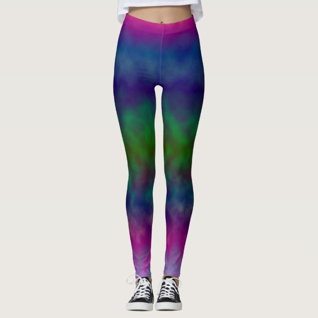 Kromatisk Tidvatten Leggings (Framsida)
