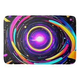 Kromatisk vortex Art Badrumsmatta