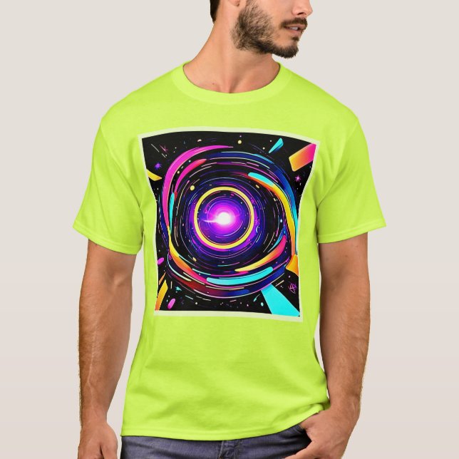 Kromatisk vortex Art T Shirt (Framsida)
