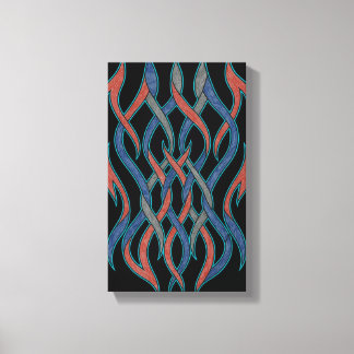 Kromatiska Trådar Canvas