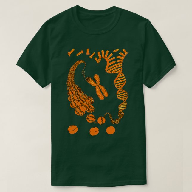 Kromatstruktur  t shirt (Design framsida)