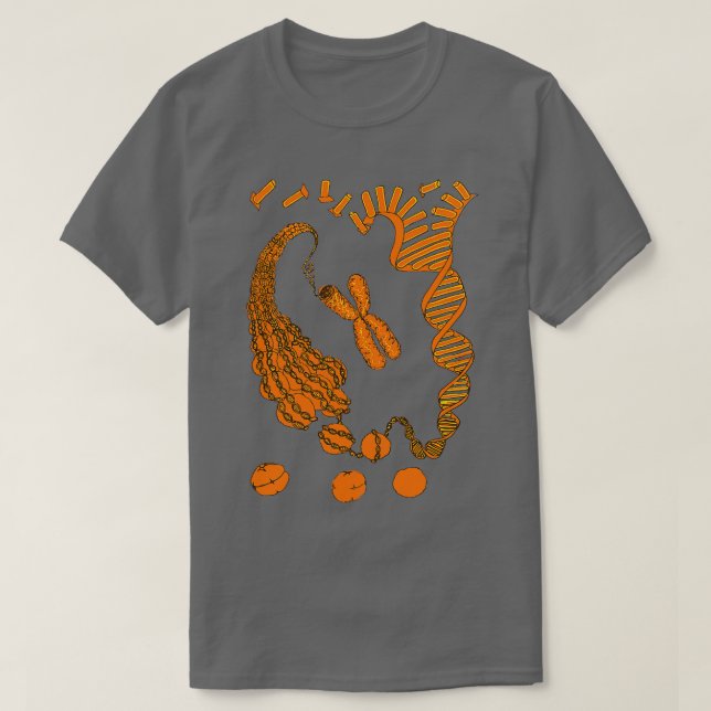 Kromatstruktur T Shirt (Design framsida)