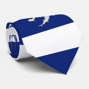 Kromdykare och hajar på den nautiska marinen görar slips