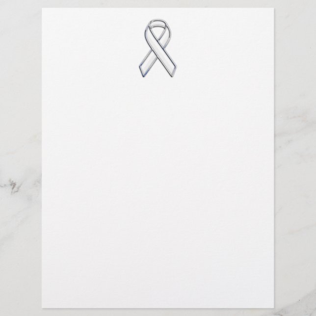 Krome Belted Stil White Ribbon Awareness (Framsida)