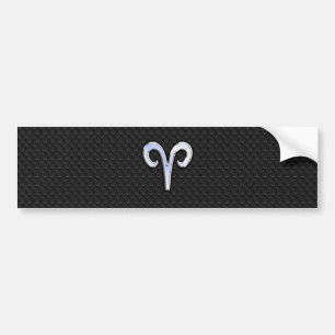 Krome like Aries Zodiac Symbol Bildekal