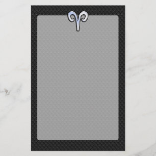 Krome like Aries Zodiac Symbol Brevpapper