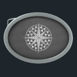 Krome Nautical Star på kolfiber<br><div class="desc">En krom som nautisk kompass-stjärna på en bakgrundsdekantering av svart kolfiber stil. En gammal modern nautisk gåva. Använda länken "Be den här designern" för att kontakta oss med dina speciella designförfrågningar eller för att få hjälp med något av dina anpassningsbehov.</div>