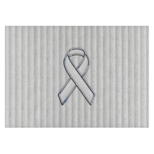 Krome White Ribbon Awareness på Lodrät Rand (Framsidan)