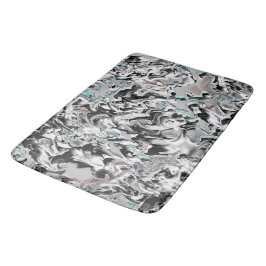 Kromfärgning med övertonings- eller gasfärg, svart badrumsmatta