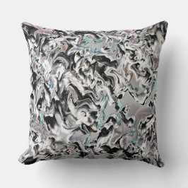 Kromfärgning med övertonings- eller gasfärg, svart kudde