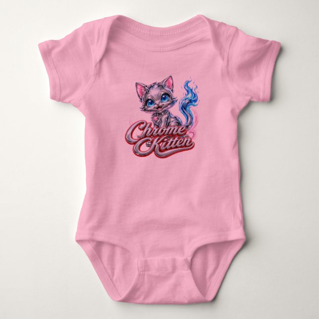 Kromkatt Babystrampet T Shirt (Framsida)