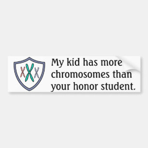 Kromosomhederstudent Bildekal