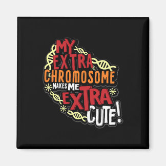 Kromosomvärlden Downs syndrom-dagen Kvinnor Barn  Magnet