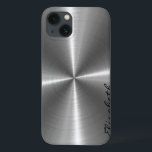 Kromt rostfritt stål Metall utseende<br><div class="desc">Chrome Stainless Steel Metall-utseende. Ta bort/byt "Elizabeth" före köpet. Design finns på andra produkter.</div>
