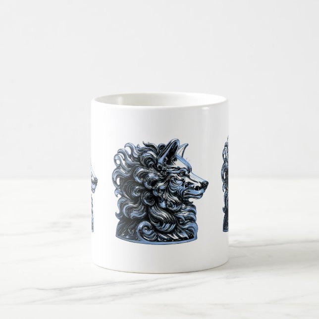 Kromvargbystskulptur Kaffemugg (Center)