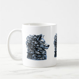 Kromvargbystskulptur Kaffemugg