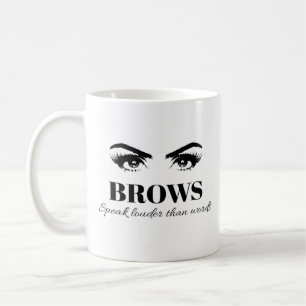 Krön talar mer hög än rolig Makeupälskare för Kaffemugg