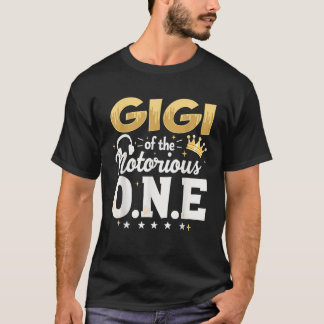 Krona 1:a födelsedagspressen Grandma gii of noorio T Shirt