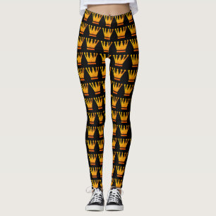 Krona Anpassningsbar Leggings Queen