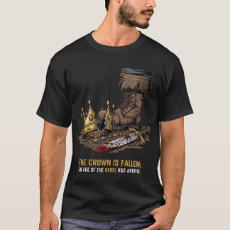 Krona är fallande - rebellernas ålder t shirt