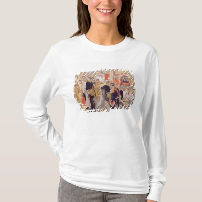 Kröna av kejsaren Nicholas II T-shirt (Framsida)