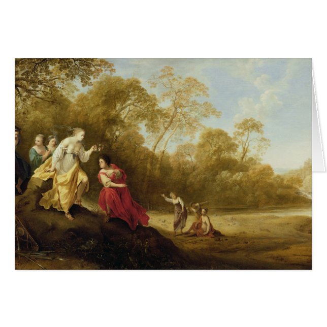 Kröna av Mirtillo Hälsningskort (Framsidan Horizontal)