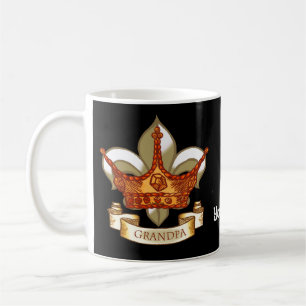 Krona Banner Kung Grandpa Mugg