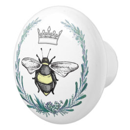 Krona Bee Wandan Ceramic Knob Knopp