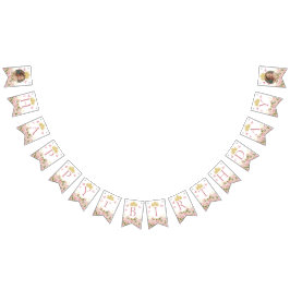 Krona Butterflies Rosa Blommigt Photo Grattis på f Vimplar