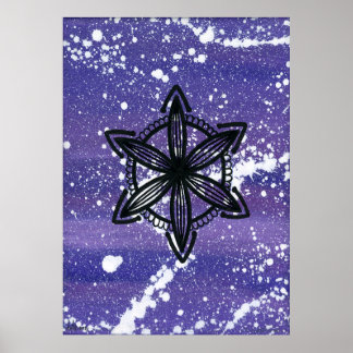 Krona Chakra - Dots One Poster