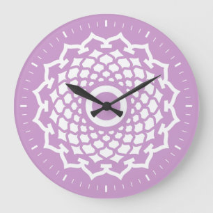 Krona Chakra Energy Wall Clock Stor Klocka