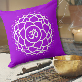 Krona Chakra | Sahasrara | Lila | Meditation Kudde