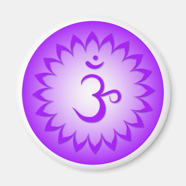 Krona Chakra - Sahasrara Magnet (Framsidan)