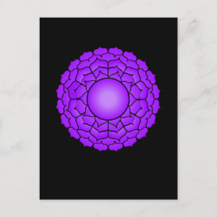 Krona Chakra Vykort