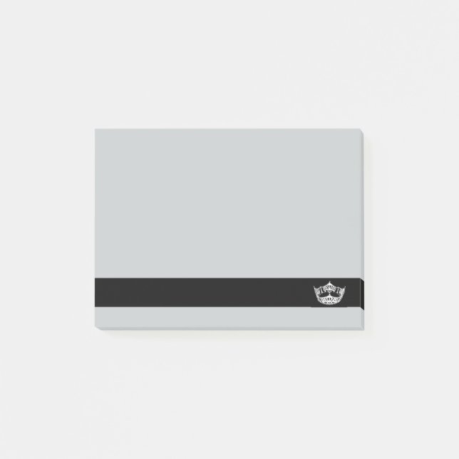 Krona efter Skönhetstävling Post-it Block (Framsida)