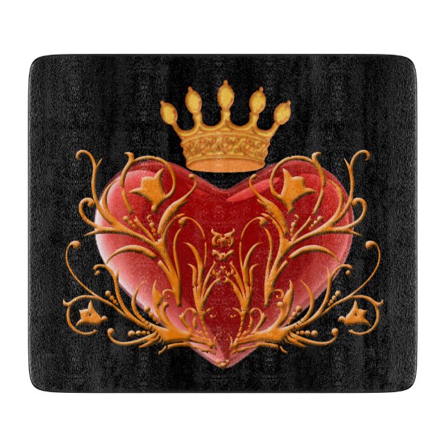 Krona Filigree Heart Clearance Board (Framsidan)