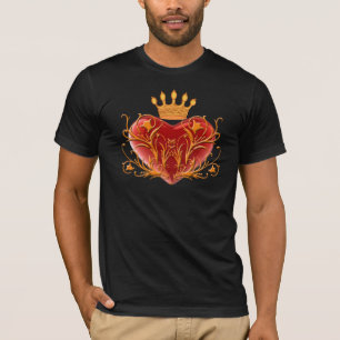 Krona Filigree Heart Shirt Tee