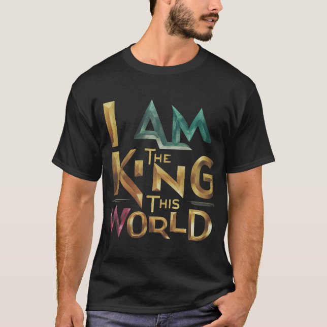 Krona hävdar, Regnbåge, World Domination. T Shirt (Framsida)