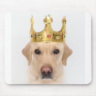 Krona Hund Mousepad Musmatta