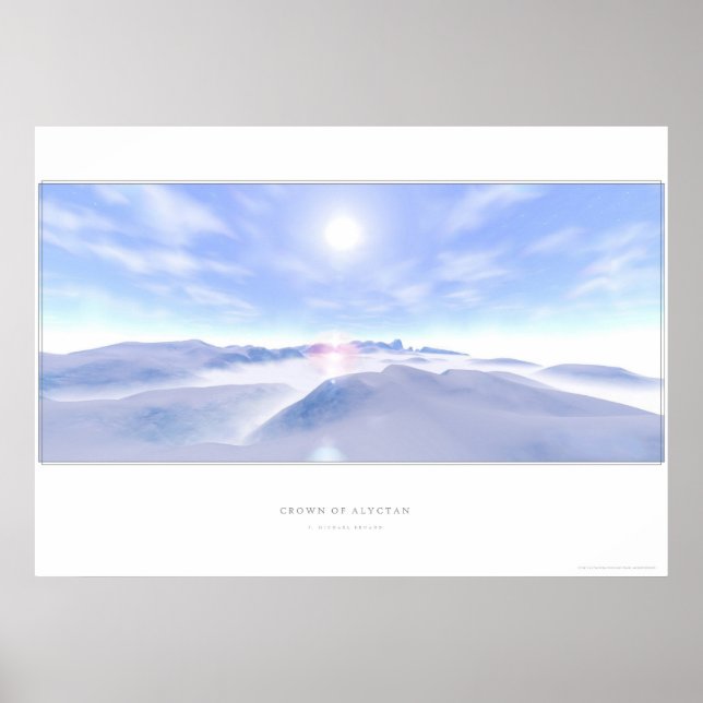 Krona i Alyctan Poster (Framsidan)