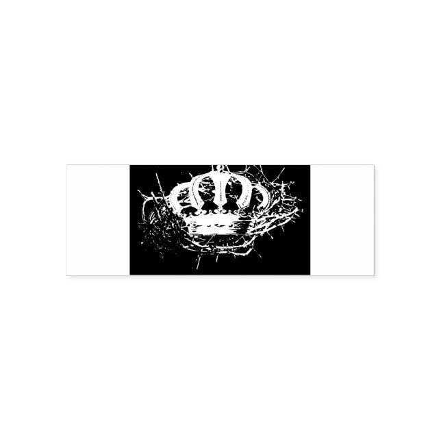 Krona i Glory Frimärke Självfärgande Stämpel (Design)